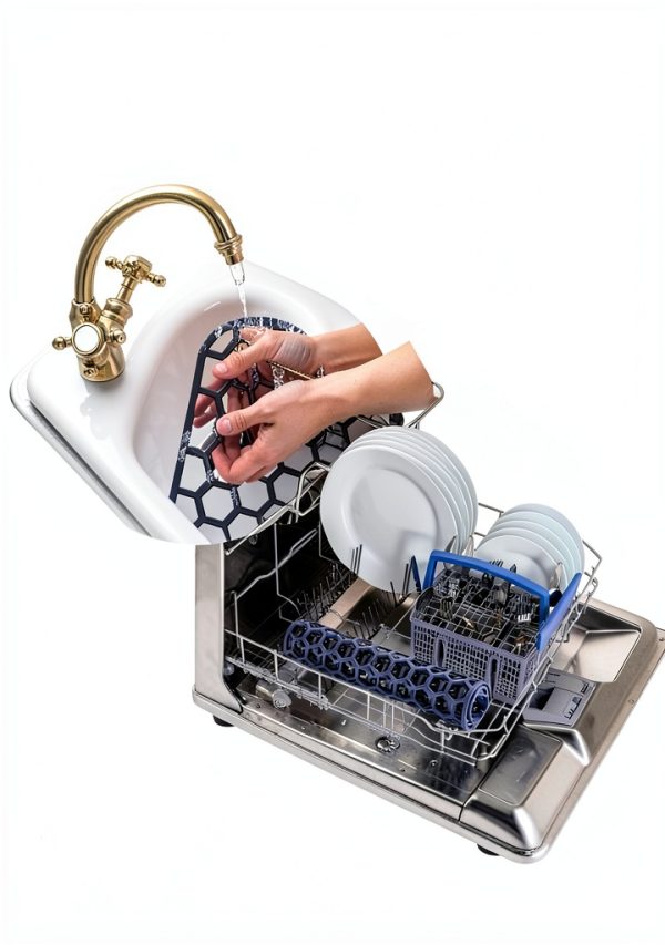 Silicone Sink Mat Bestjing Kitchen Sink Protector Non Slip-5