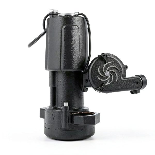 LANCHEZ Cast Iron Sewage Pump 53ft Lift Automatic-6