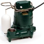 Zoeller Submersible Sewage Pump Iron 43 GPM 19.25 Feet-0