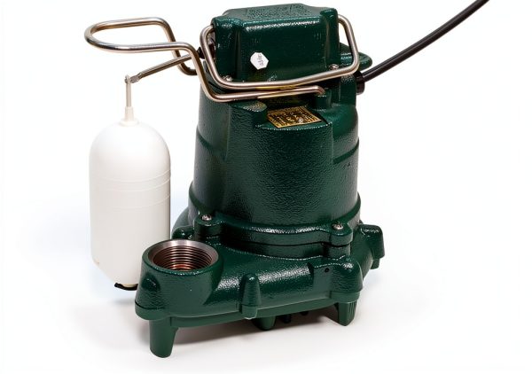 Zoeller Submersible Sewage Pump Iron 43 GPM 19.25 Feet-0