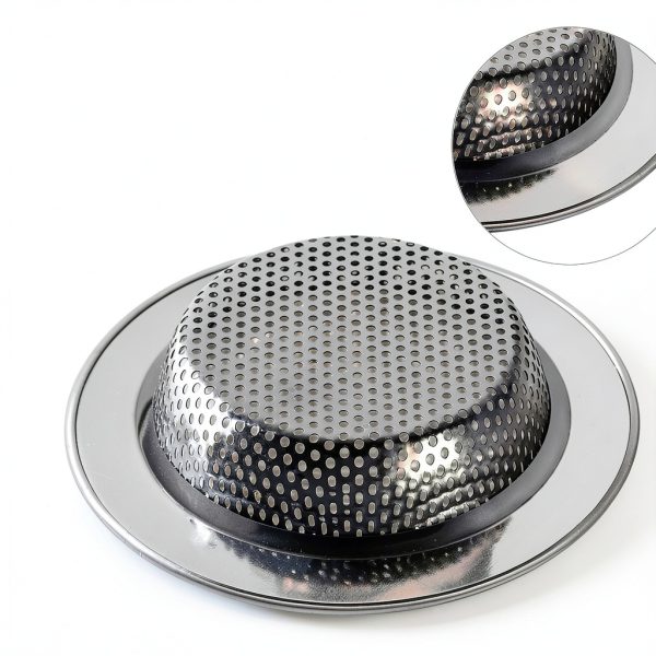 LASSHSWA Kitchen Sink Strainer Stainless Steel Rust Free-2