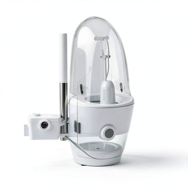 TRUPOW Sewage Pump White Polypropylene Above Ground 600W-6