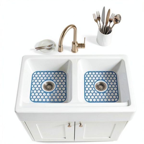 Silicone Sink Mat Bestjing Kitchen Sink Protector Non Slip-6