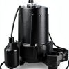 LANCHEZ Cast Iron Sewage Pump 53ft Lift Automatic-0