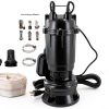 Dewinston Cast Iron Sewage Pump 2HP 220V High Performance-0