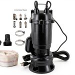 Dewinston Cast Iron Sewage Pump 2HP 220V High Performance-0
