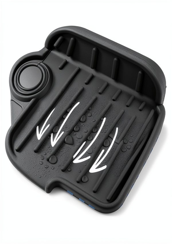 Amerner Silicone Faucet Mat Kitchen Sink Drip Catcher-8