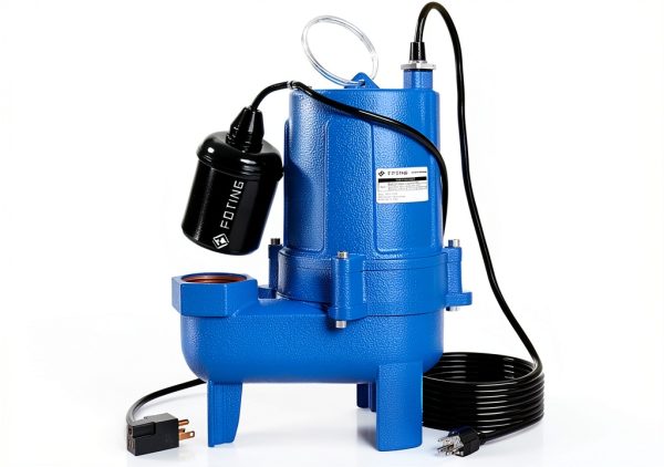 FOTING Sewage Pump Cast Iron 15HP 9000GPH Effluent Pump-0