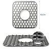 Silicone Sink Mat Bestjing Kitchen Sink Protector Non Slip-2