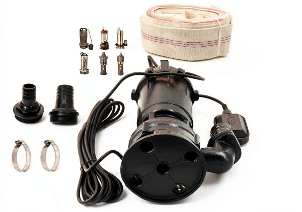 Dewinston Cast Iron Sewage Pump 2HP 220V High Performance-2