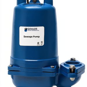 Goulds Sewage Pump 2 HP Stainless Steel Submersible-0