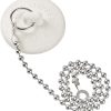 Opzour Bathtub Stopper Rubber Drain Plug Stainless Steel-6