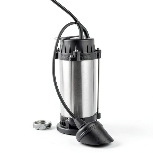 FOTING Sewage Pump 6000GPH Cast Iron Stainless Steel-1