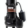 Wayne Cast Iron Sewage Pump Submersible 1 HP RPP50-0
