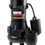 Wayne Cast Iron Sewage Pump Submersible 1 HP RPP50-0