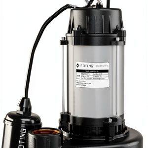 FOTING Sewage Pump 6000GPH Cast Iron Stainless Steel-0