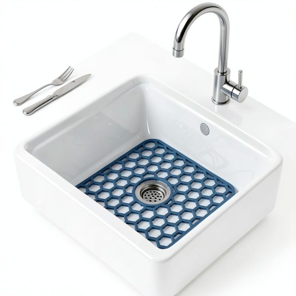 Silicone Sink Mat Bestjing Kitchen Sink Protector Non Slip-7