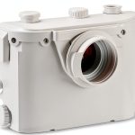 MixBubole Macerator Pump White Polypropylene Automatic 26FT-0