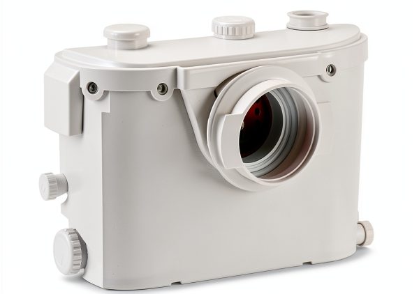 MixBubole Macerator Pump White Polypropylene Automatic 26FT-0