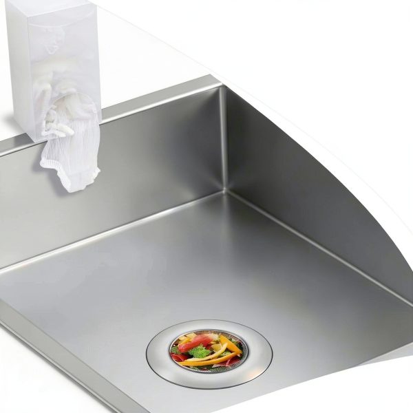 CHIAOJIHE Kitchen Sink Filter Anti Clogging Disposable White-2