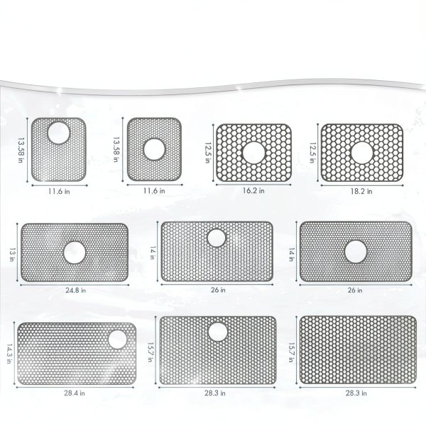 Silicone Sink Mat Bestjing Kitchen Sink Protector Non Slip-8
