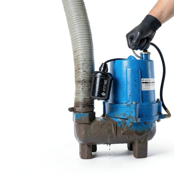 FOTING Sewage Pump Cast Iron 15HP 9000GPH Effluent Pump-1