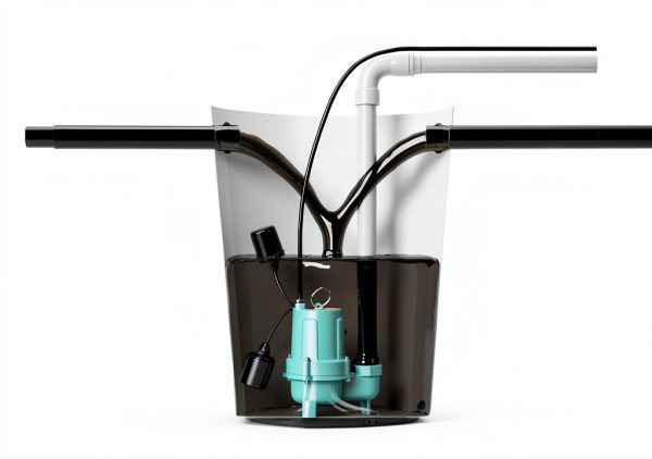 FOTING Sewage Pump Cast Iron 15HP 9000GPH Effluent Pump-2