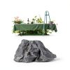 Artificial Rock Gray Landscape by Generic Foam Material Versatile Prop-2