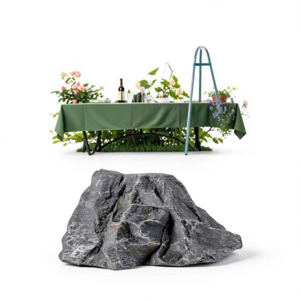 Artificial Rock Gray Landscape by Generic Foam Material Versatile Prop-2