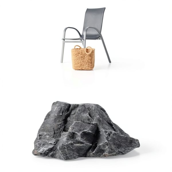 Artificial Rock Gray Landscape by Generic Foam Material Versatile Prop-1