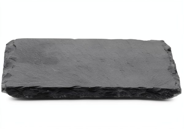 Reptile Basking Platform CAPASTEC Slate for Tortoise Gray Black 3.94"-0