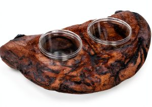Magnetic Gecko Ledge Earth by PS04O Natural Rock Habitat 9x4.75in-0