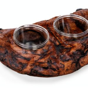 Magnetic Gecko Ledge Earth by PS04O Natural Rock Habitat 9x4.75in-0
