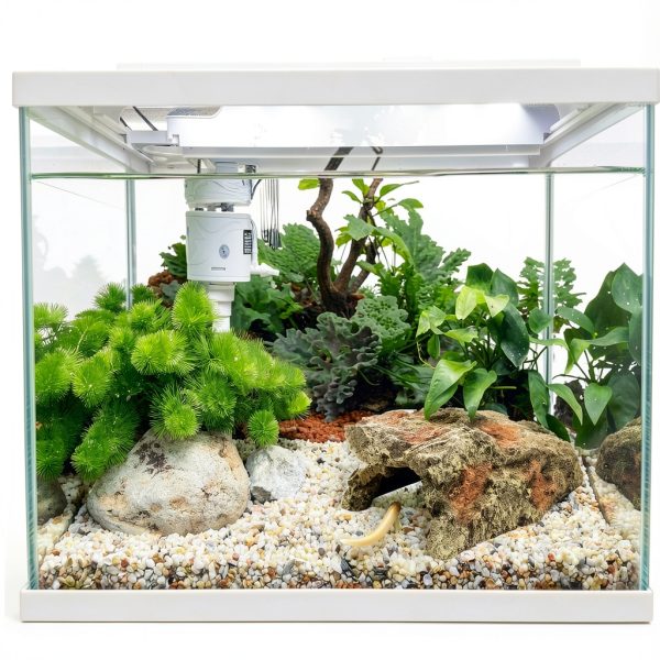 Reptile Cave Hideout and Basking Platform Paoleju Rock 7.9x5.9x3.1-2