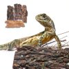 Reptile Cork Bark CLISPEED 4‑Piece Natural Terrarium Climbing Mat-3