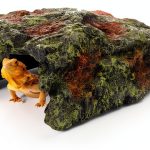 Reptile Cave Hideout and Basking Platform Paoleju Rock 7.9x5.9x3.1-0