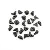 Rock Climbing Holds for Bearded Dragons 24pcs Black Set by JILINWEI-0
