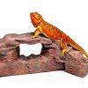 Rock Arch Reddish Brown Habitat Accessory by Carolina Custom Cages 19"-2