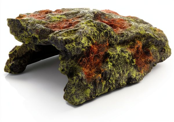 Reptile Cave Hideout and Basking Platform Paoleju Rock 7.9x5.9x3.1-6