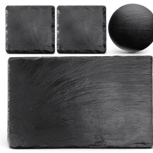 Slate Reptile Basking Platform 4-Piece Habitat Rocks by Tcrogsciss-0