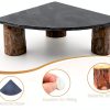 Bearded Dragon Tank Accessories MHLLGN Slate Basking Platform Wood-2