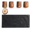 Bearded Dragon Platform kwongkwongRom Rock Slate Wooden Logs-1