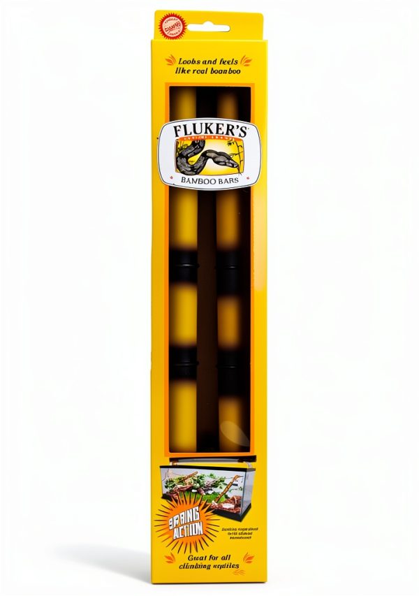 Bamboo Bars for Reptile Enclosures by Fluker Labs Spring Loaded-0