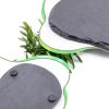 Reptile Basking Platform 2 Pack 11x5.5 Rock Anti‑Slip Pads Shinylin-2